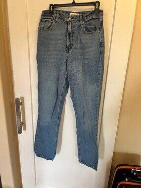 [#75] Abercrombie '90s Straight Curve Love Jeans 30/10L